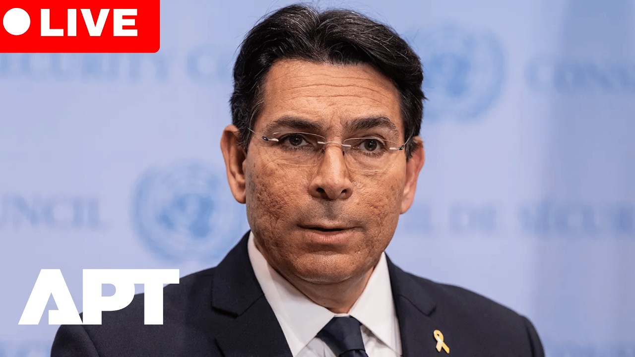 LIVE: Israel’s UN Ambassador Danon at UN on Iran War Escalation & Nuclear Threat | APT