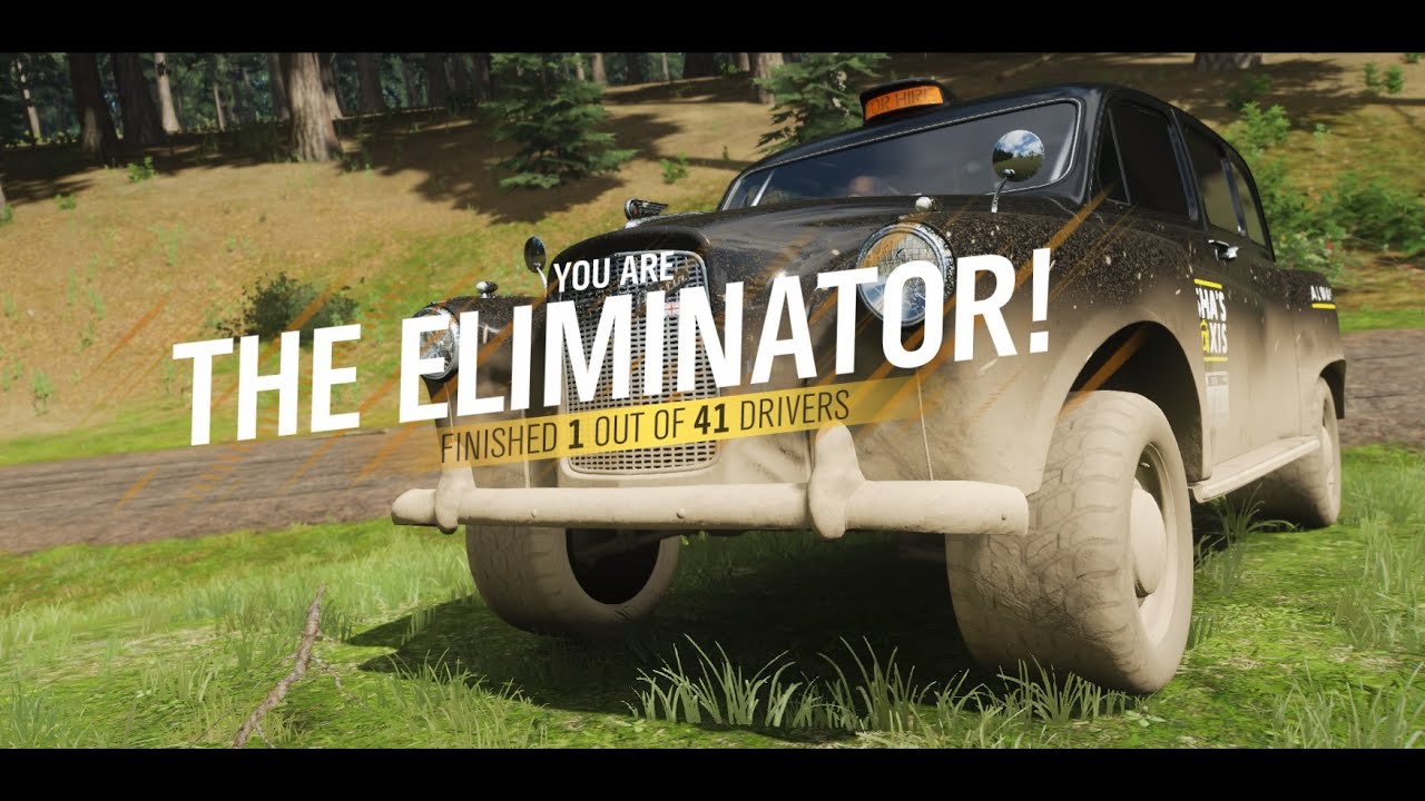 Forza Horizon 4 Top 1 the Eliminator with Austin Taxi HS