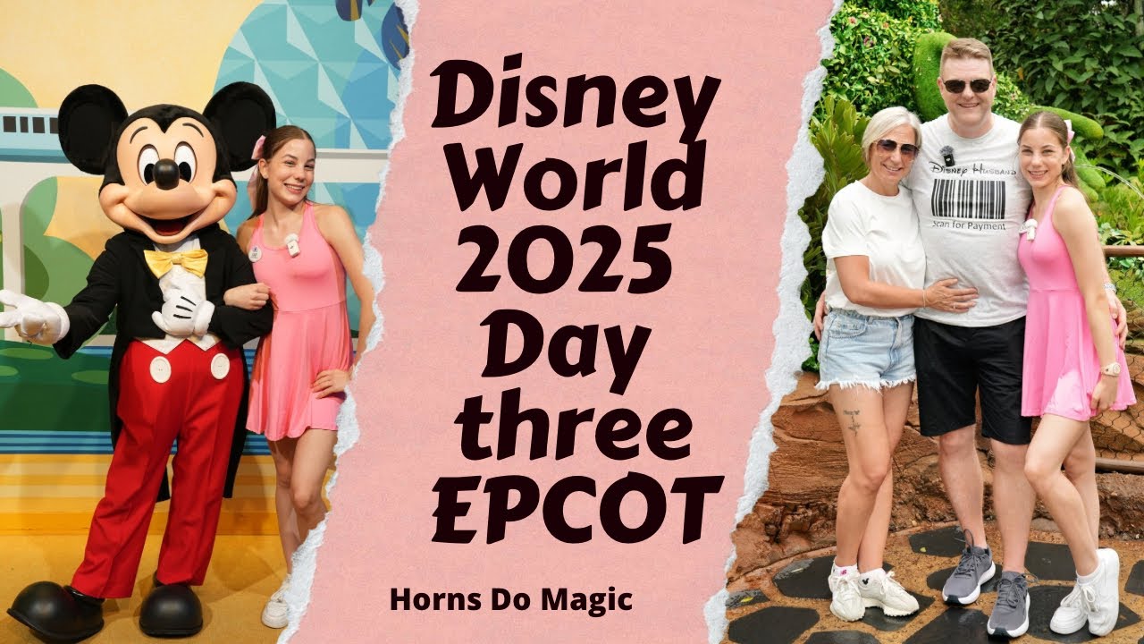 Epcot | Rides | Shopping | Characters | Friends | Disney World Vlog Day 3