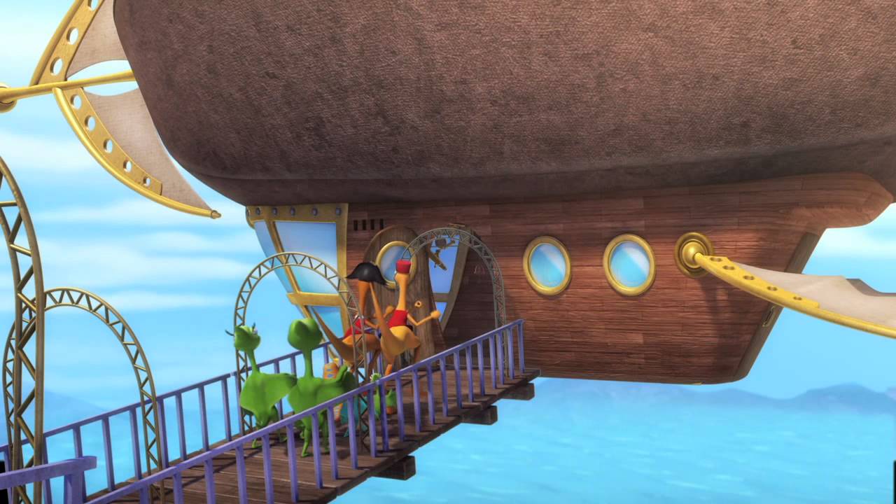 Dinosaur Train. Zeppelin Promo/ Поезд Динозавров. Дирижабль (Megalicense)