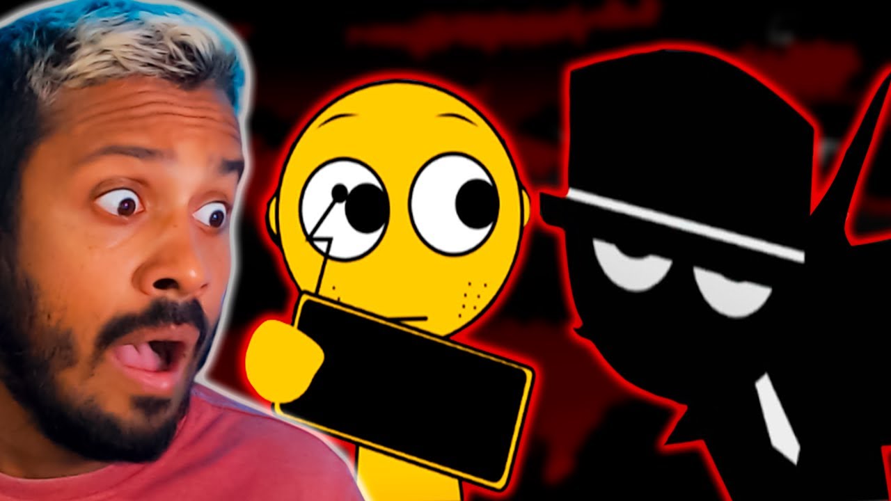 ALERTA ⚠️: SPRUNKI RETAKE MAS TODOS REAGEM AO BLACK — É DE ARREPIAR!
