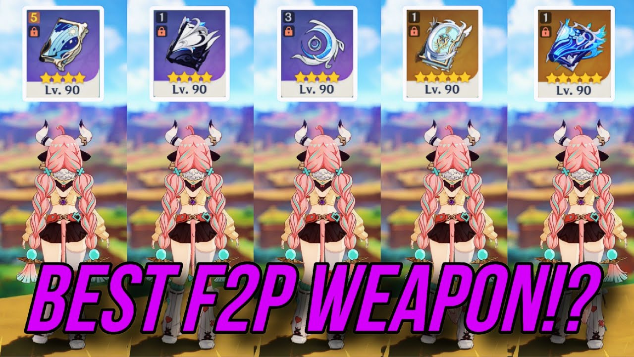 Best Weapon for C0 Varesa? Varesa Weapon Comparison - [Genshin Impact]