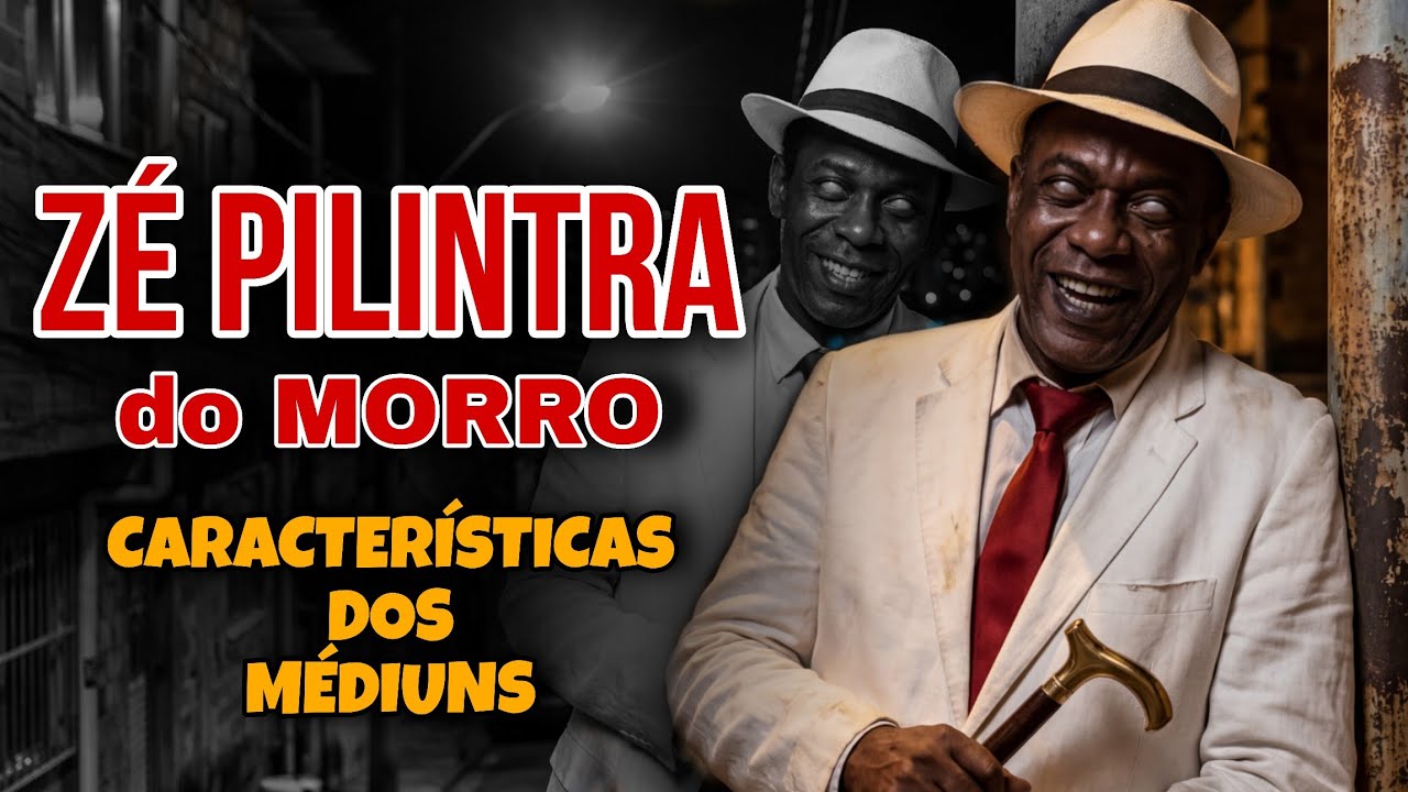 ZÉ PILINTRA DO MORRO - CARACTERÍSTICAS DOS MÉDIUNS 