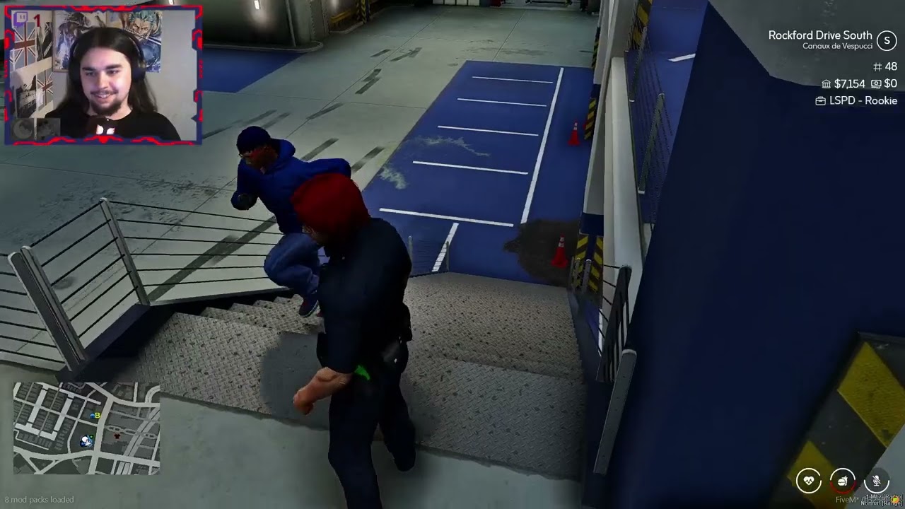 Première Vrai Course Poursuite ! [NewLife RP] #3
