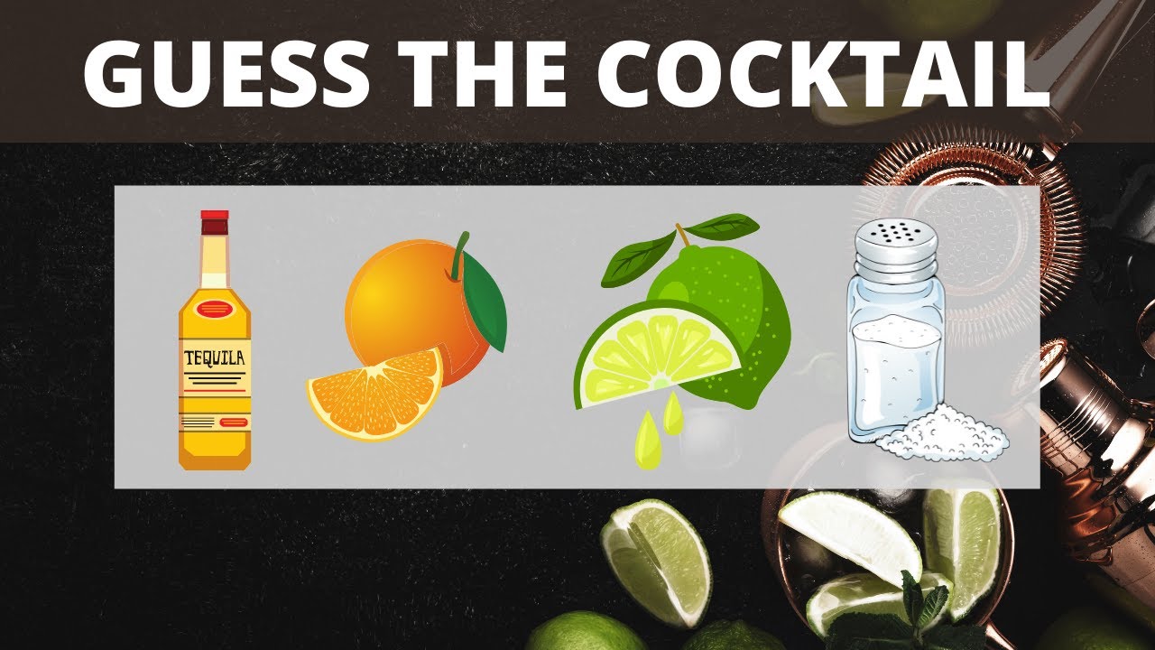 Guess The Cocktails by Ingredients | Emoji Challenge
