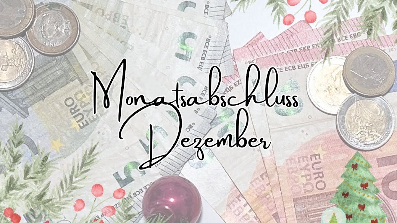 Dezember-Abschluss – Budget-Rest & geplante Sparausgaben 💸
