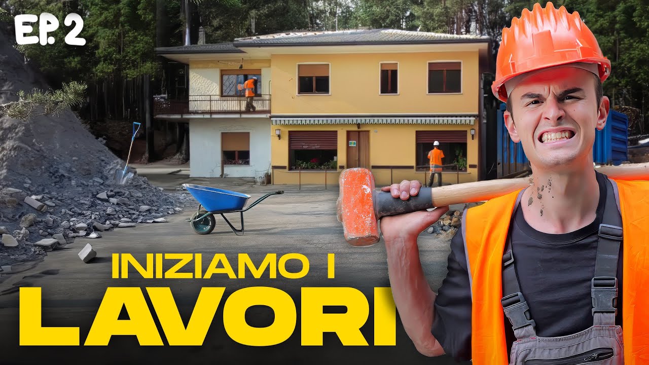INIZIANO I LAVORI! 👷🏻‍♂️| Pinningum EP.2 - Duri Lavori