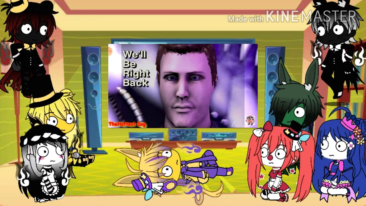 Fnaf reacts to some Fnaf animations.