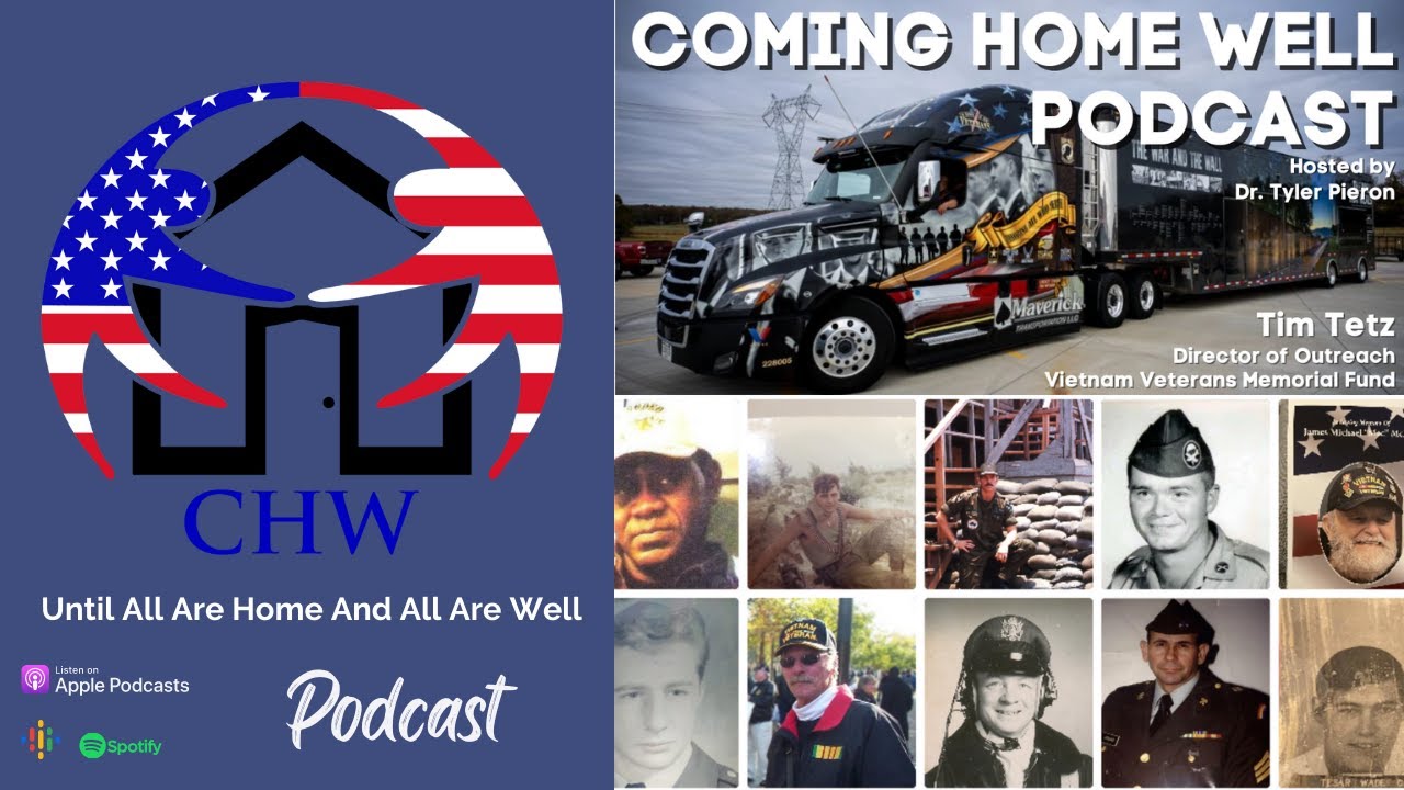 Coming Home Well Episode 68  The Wall That Heals ~ Vietnam Veterans Memorial Replica Wall
