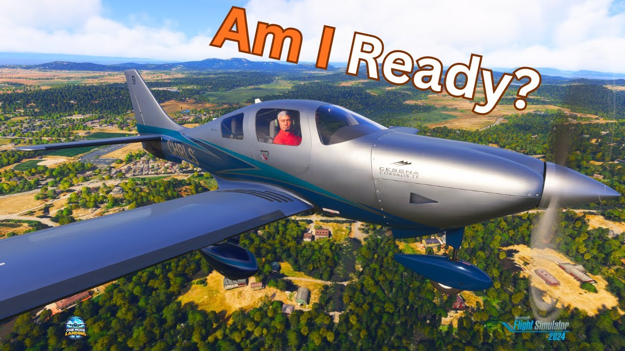 Attempting the High-Performance Endorsement Exam | MSFS 2024 Career Mode