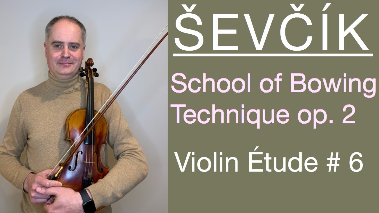 Otakar Sevcik Violin Etude no. 6 Op. 2, Book 1 by @Violinexplorer