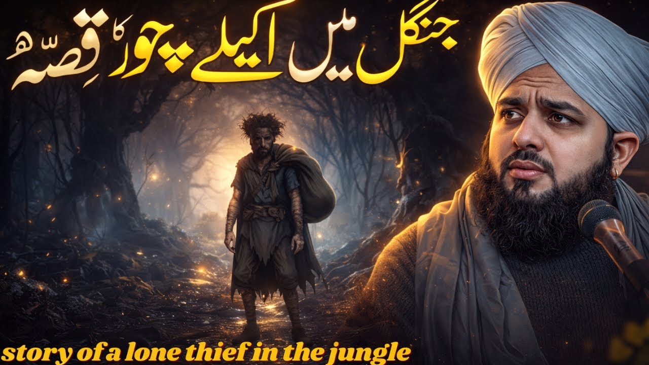 Jangal Mein Akelay Chor Ka Khofnaak Waqia 😱 | Peer Ajmal Raza Qadri Bayan
