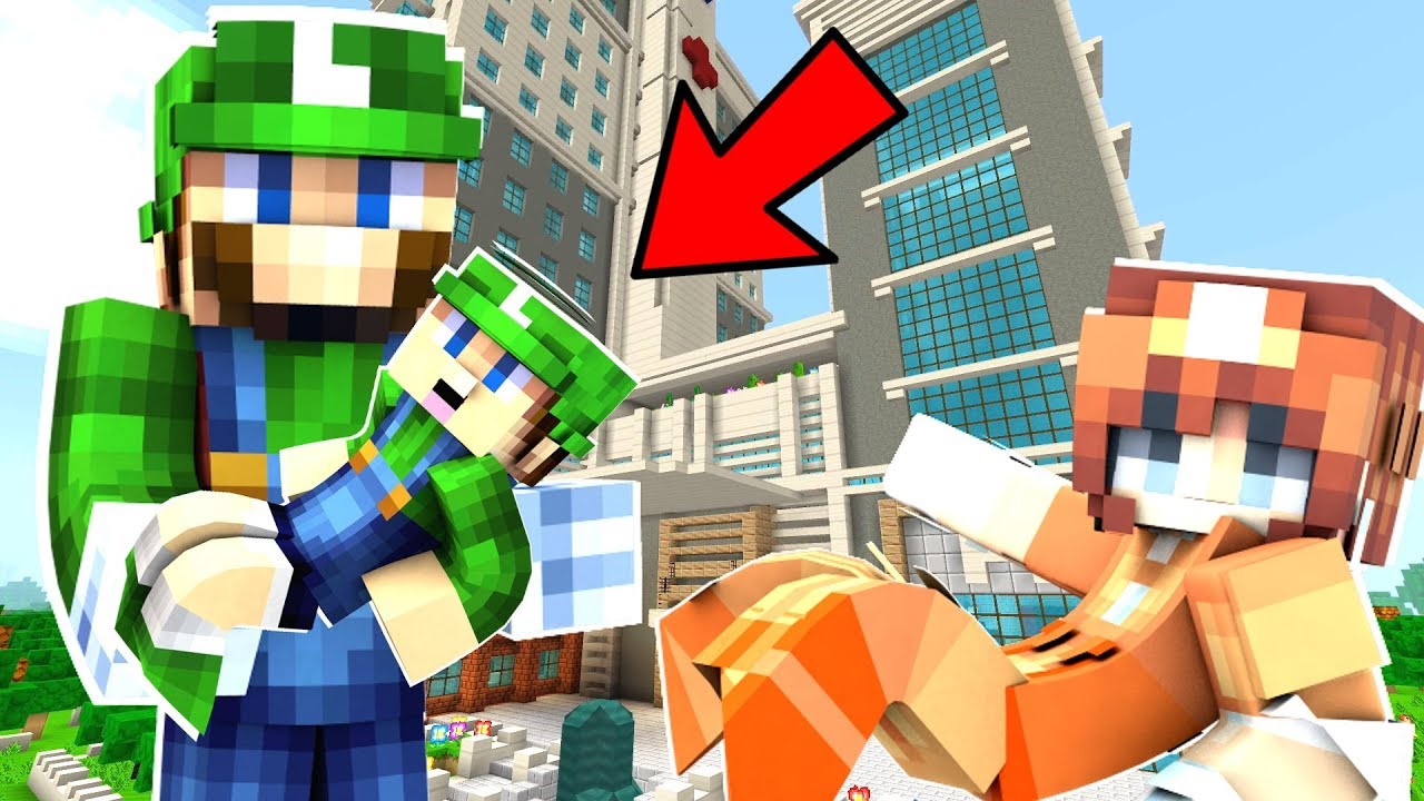 Minecraft Luigi's Mansion 3 - Princess Daisy Gives Birth To Baby Luigi! [86]
