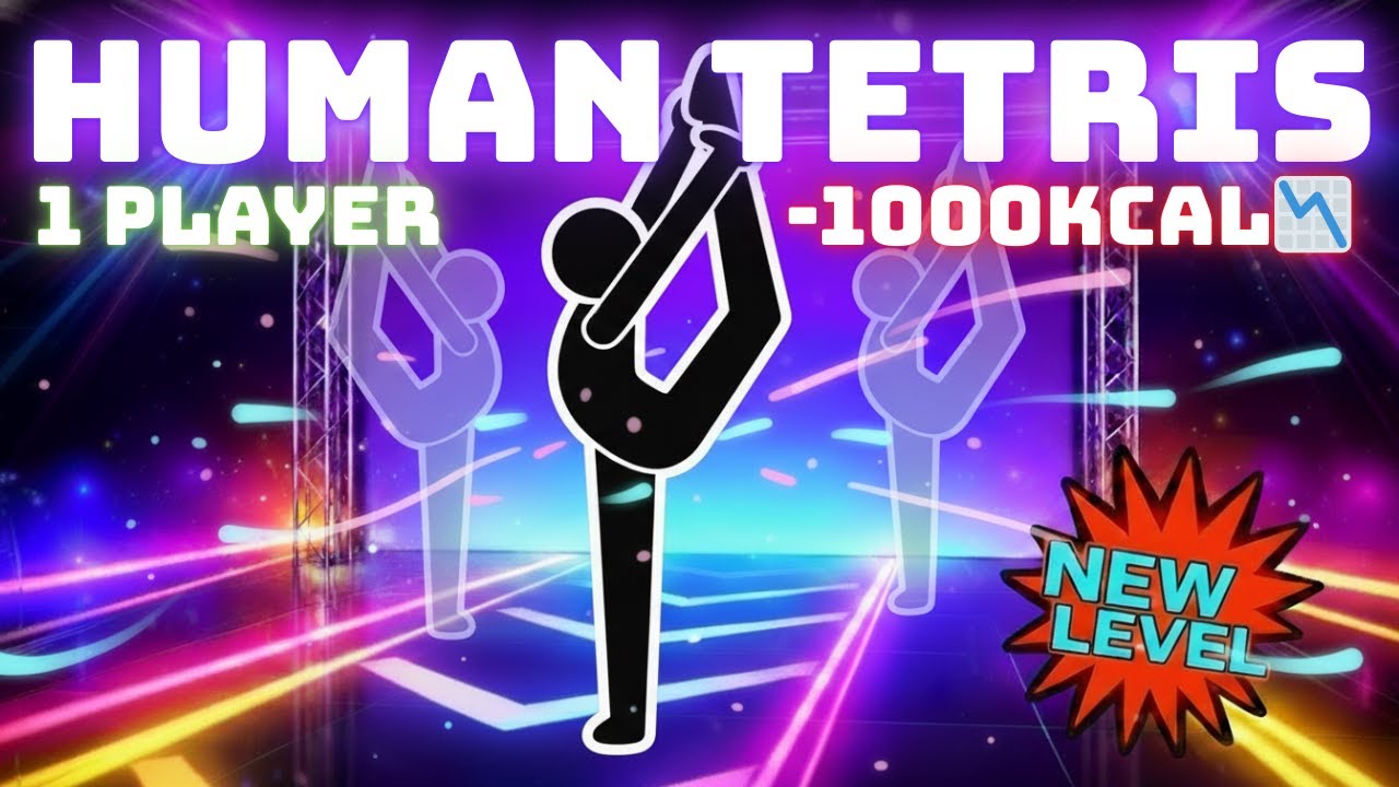 HUMAN TETRIS  Immersive Interactive Warm Up - 1 Player
