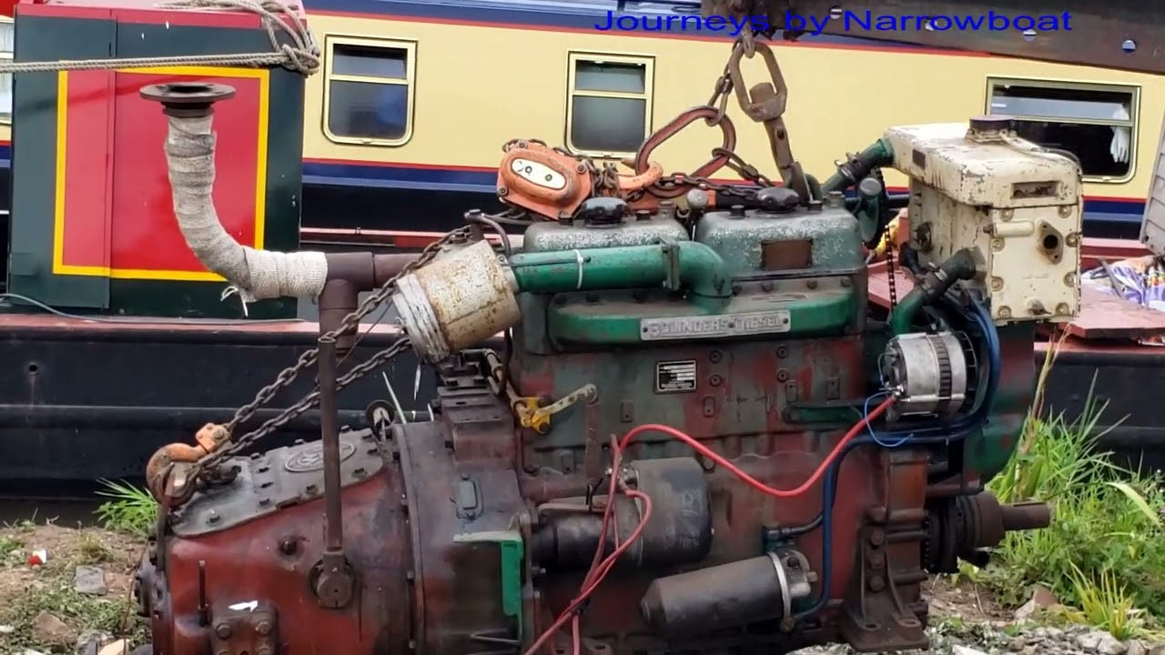 Removing  the 1054 and first run of the E type Bolinder