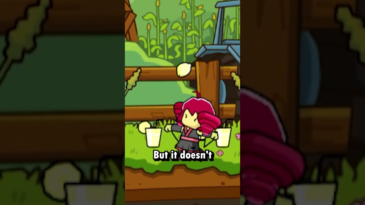 Evil Villain Lemon Watch Silent Iron #scribblenauts #challenge #nostalgia