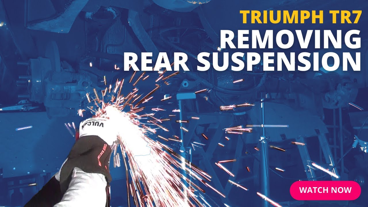 Triumph TR7: Removing Stuck Rear Suspension