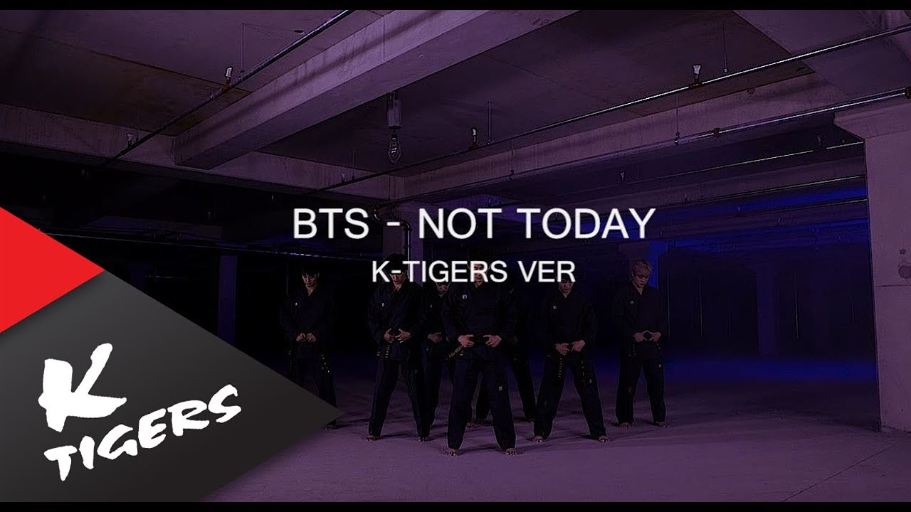BTS방탄소년단 - NOT TODAY K-Tigers Taekwondo ver.태권도버전