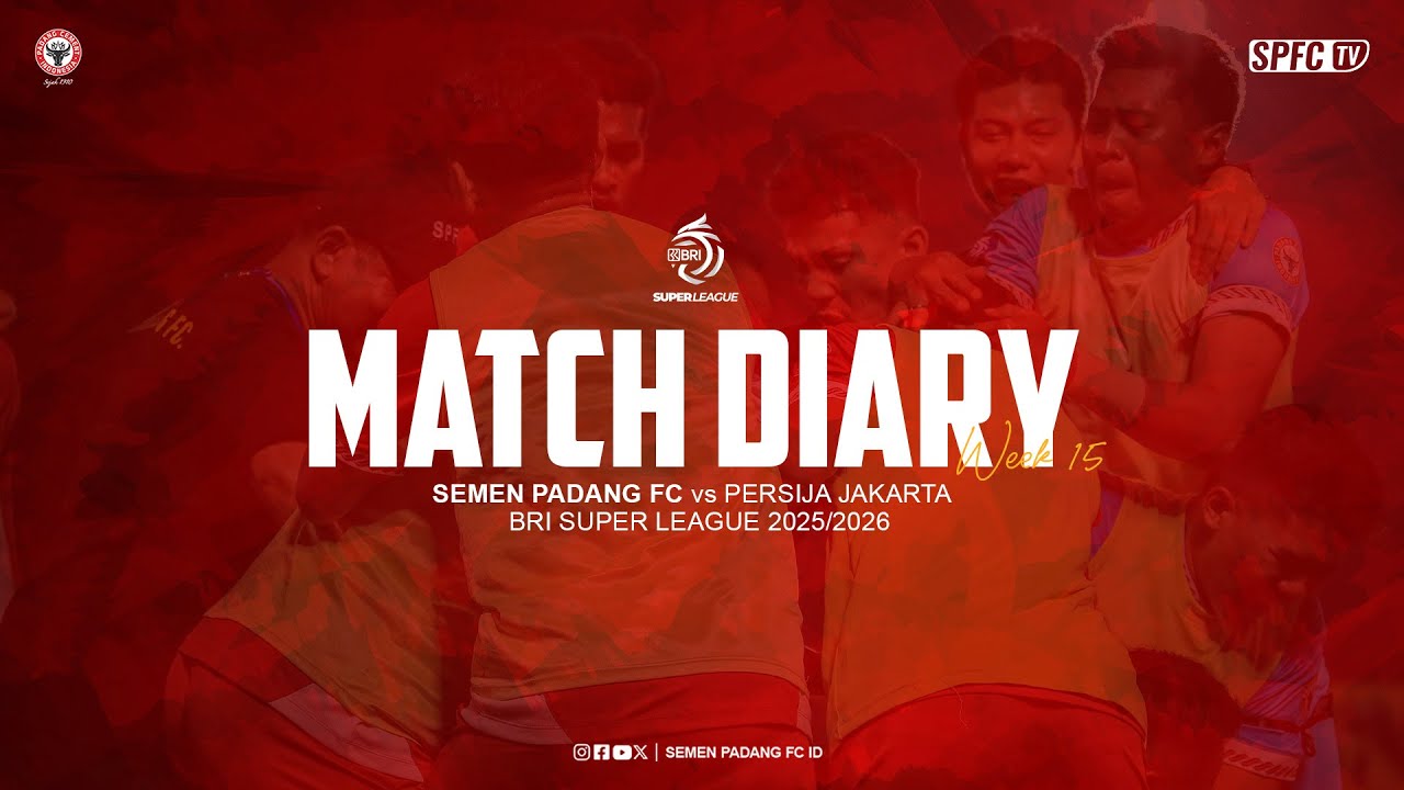 MATCH DIARY | SEMEN PADANG FC (1) - (0) PERSIJA JAKARTA | BRI SUPER LEAGUE 2025/26 | Std. GHAS