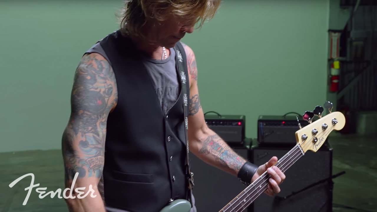 Дафф Маккаган и The American Professional Precision Bass | Fender
