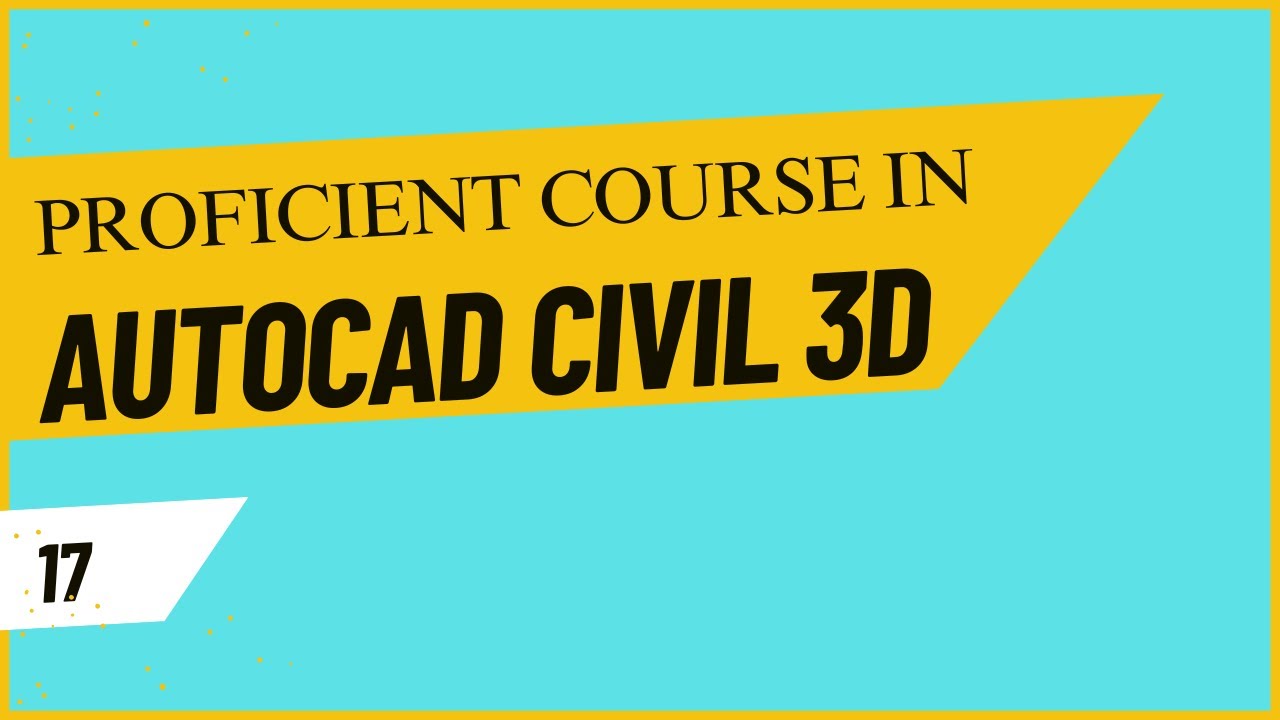 Proficient Course in AutoCAD Civil 3D 17 | Junction Design