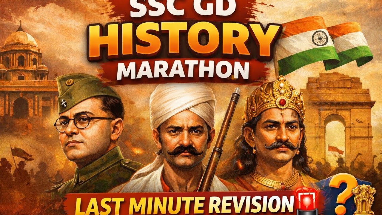 HISTORY 100 MCQ MARATHON 🔥100% Sure Questions | PYQ + Practice #historymcq #mocktest 