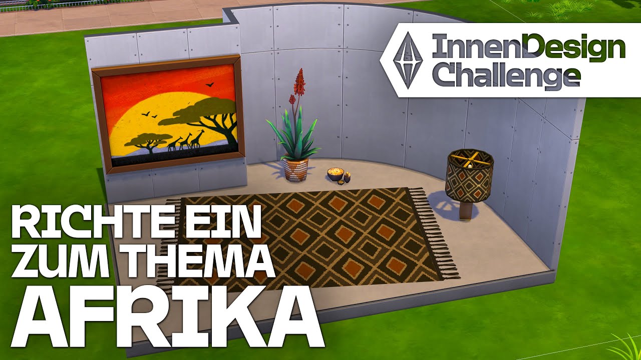 Die Sims 4 AFRIKA InnenDesign Challenge #21 💡🎨 Macht mit! Regeln & Infos