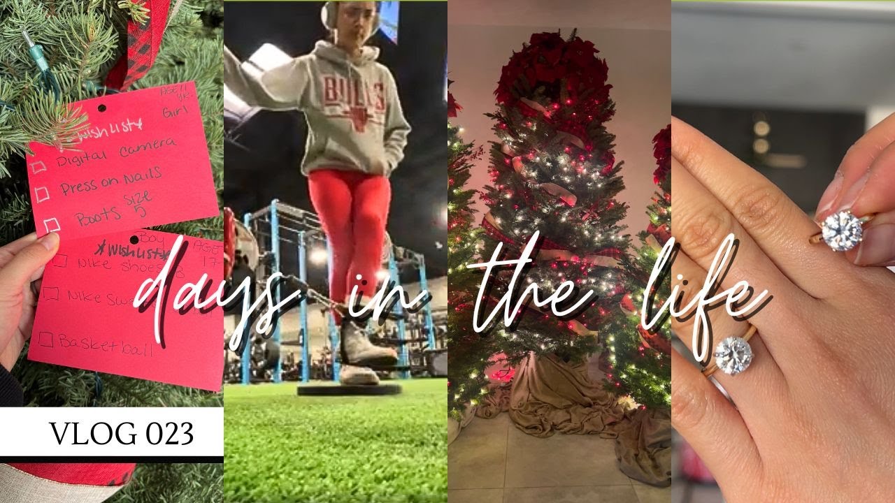 DAYS IN THE LIFE VLOG | blackfriday.cyber monday packages, working out, goal setting with the fiance
