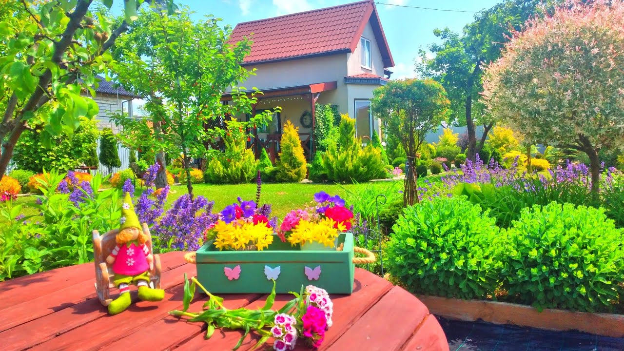 ОГОРОД + САД 10 Соток.  Живу за Городом Занимаюсь Любимым Делом #garden #сад #огород