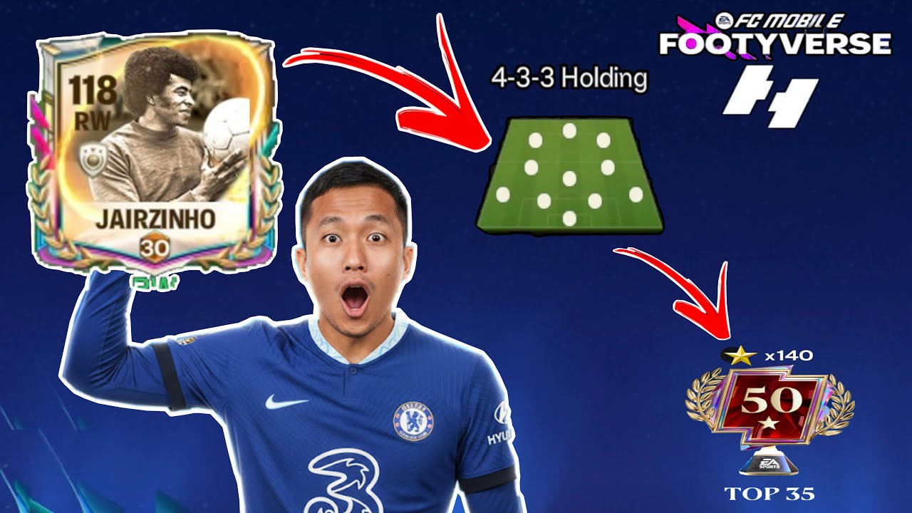 Reaching Top 35 with 4-3-3 Holding 💪 | FC Mobile H2H Highlights