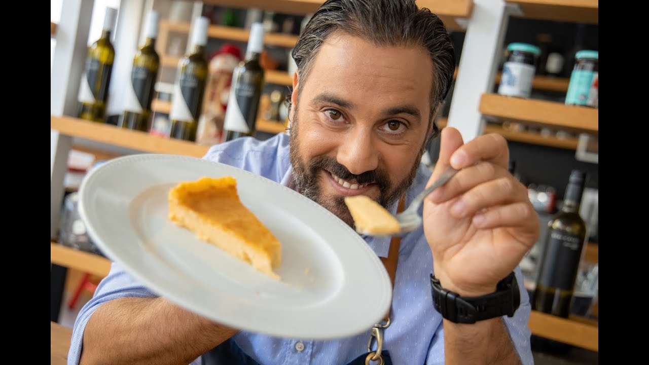 Γαλατόπιτα με καραμελωμένο φύλλο κρούστας από τον Γιάννη Λουκάκο