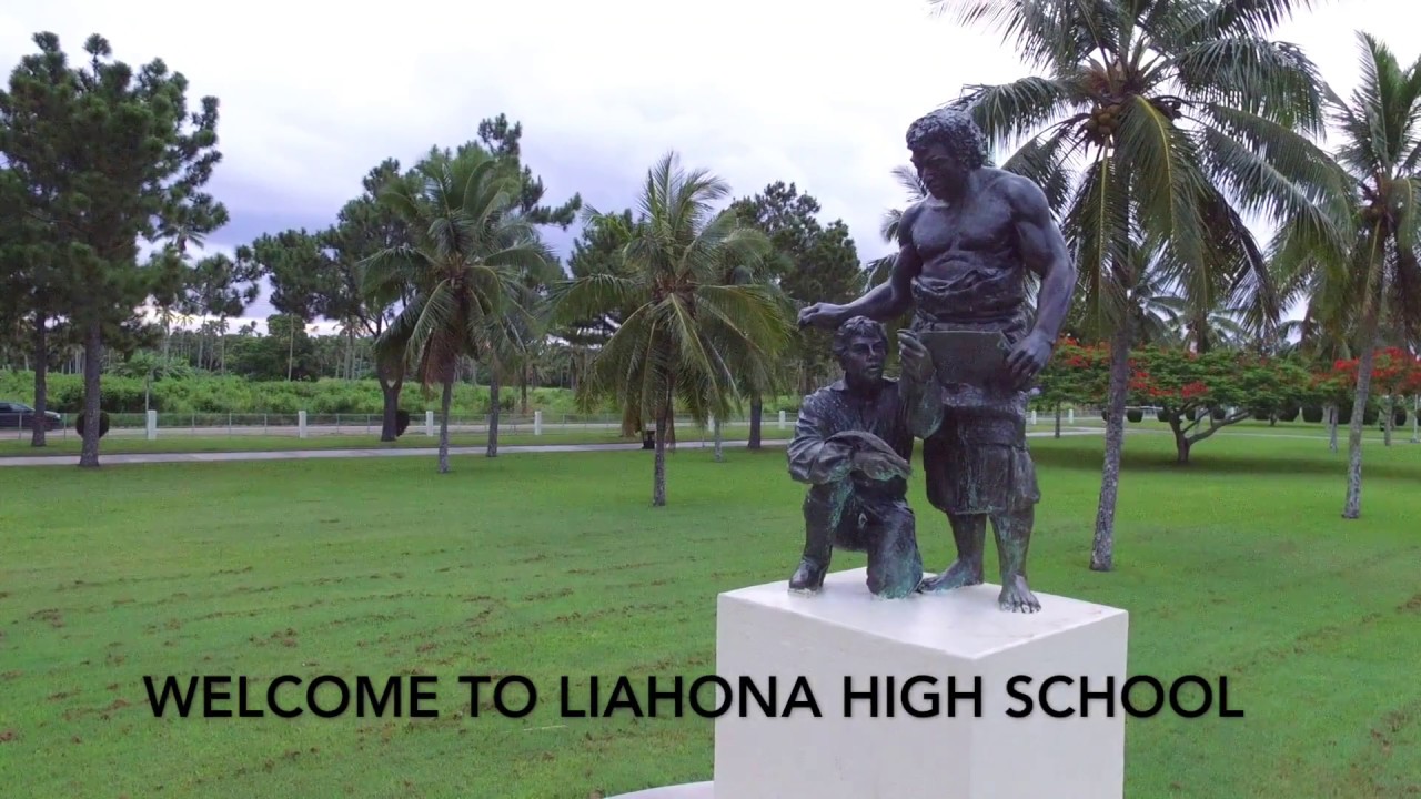 Welcome to Liahona High School,  2018, by Hene.
