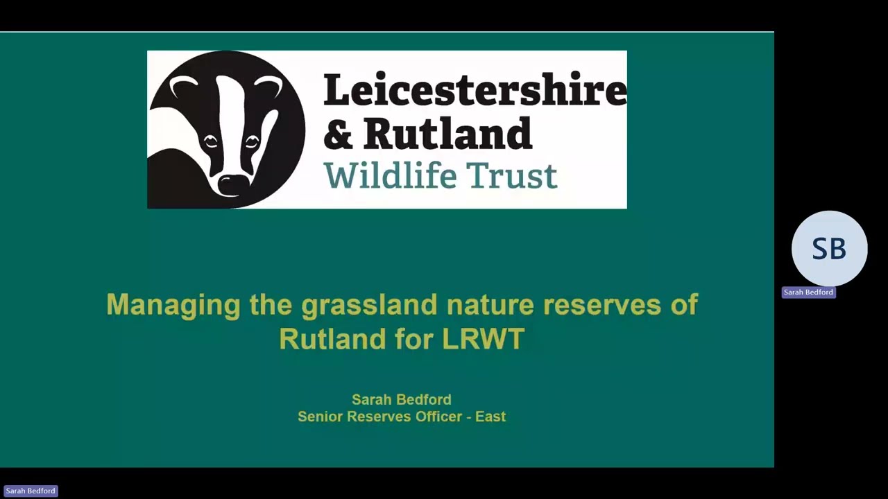 Rutland Local Group - Managing the grassland nature reserves of Rutland