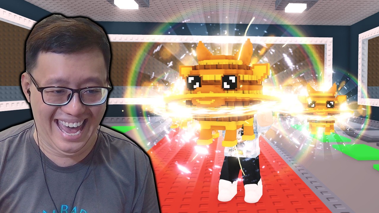 我抽到迷你版的土星腦腐迷因【Steal a Brainrot】【ROBLOX 機械方塊】【AH WONG】