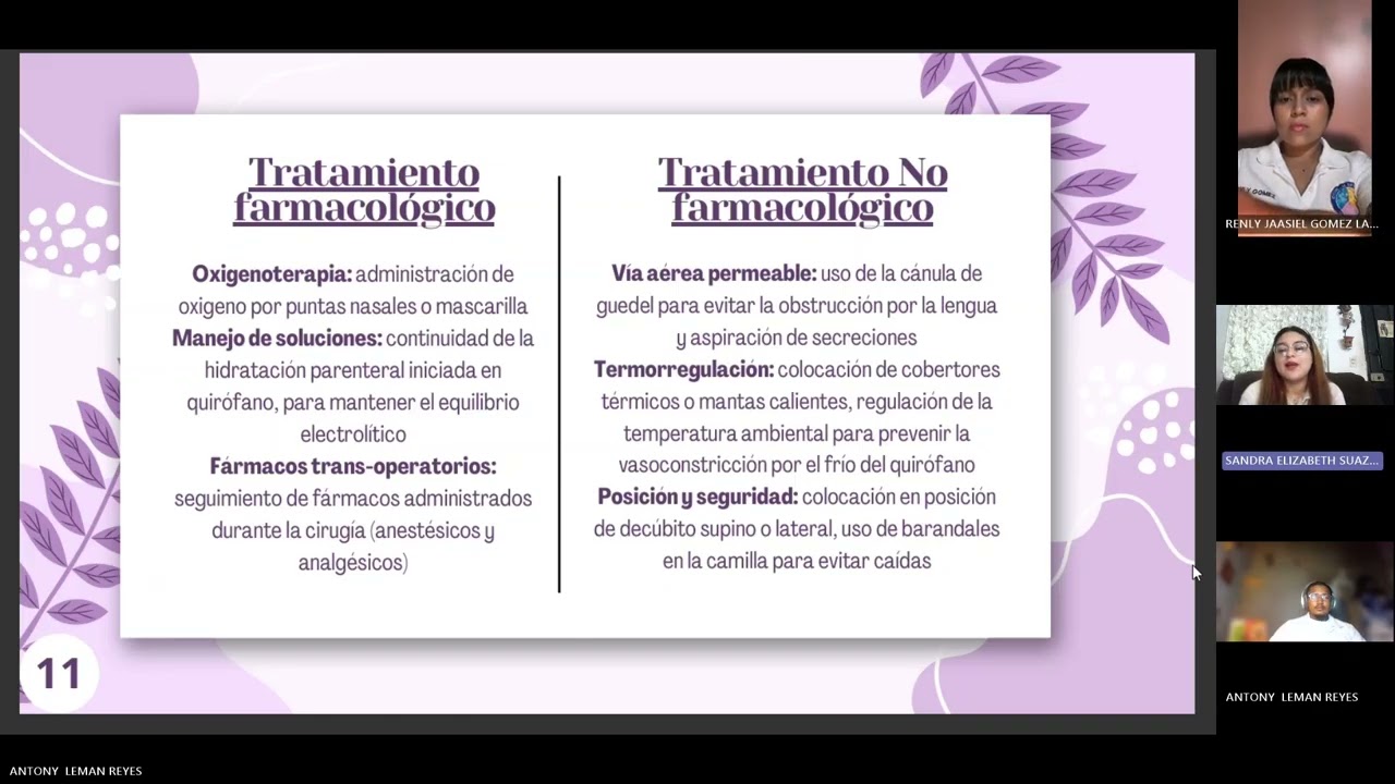 Gae#1 cuidados postoperatorios Enf. Familiar 3