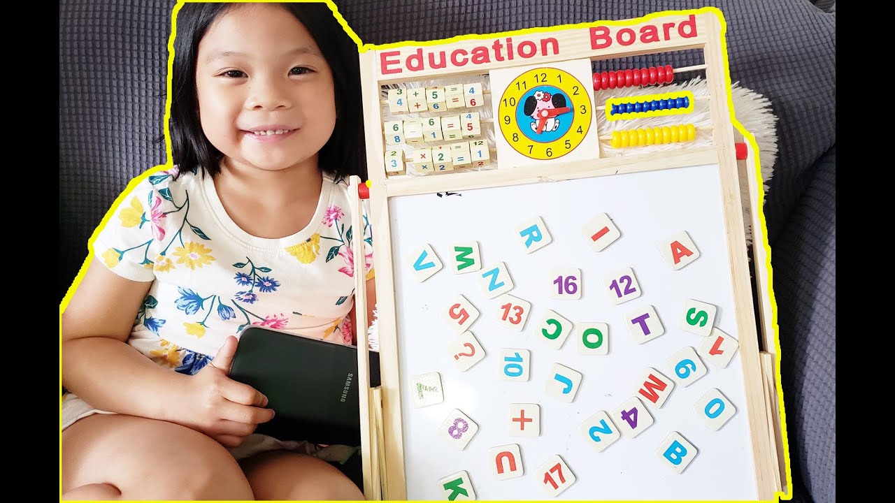 UNBOXING EDUCATION BOARD | KINDERGARTEN | UNBOXING