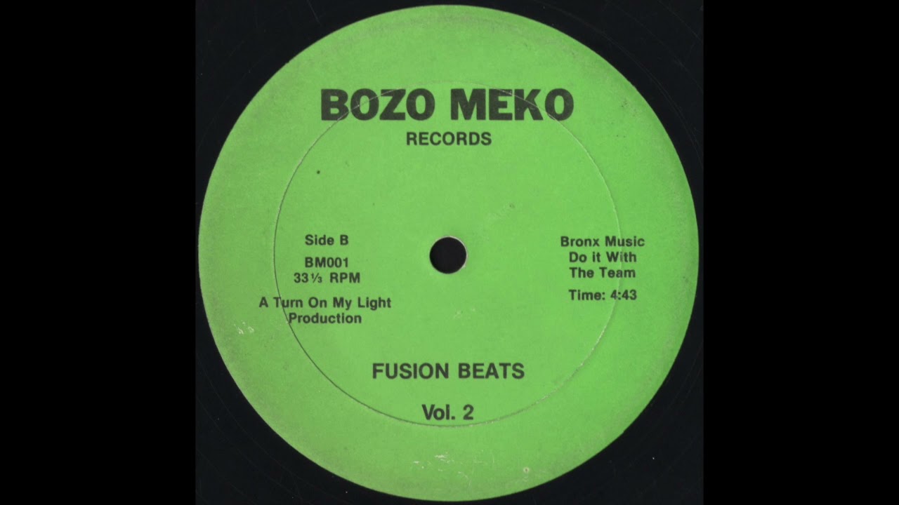 FUSION BEATS VOL. 2 * Bozo Meko Records BM001