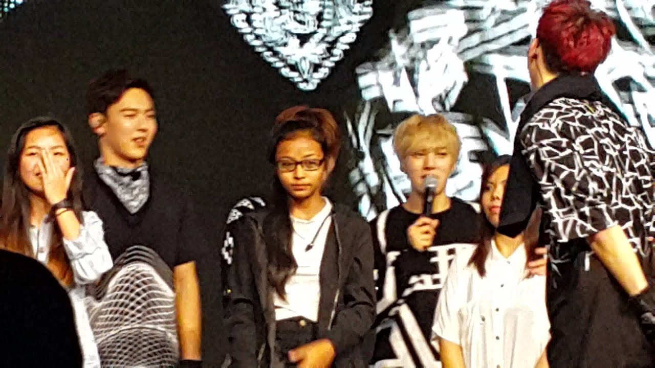 6/12/15 monsta x interact with fans 1