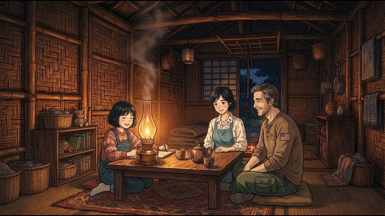 🎋We Built a Dream Bamboo House in the Mountains 🌿 Slow Living ASMR