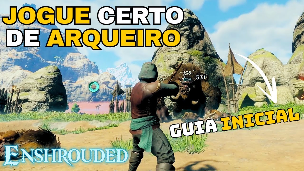 COMO JOGAR DE ARQUEIRO NO ENSHROUDED | GUIA INICIAL