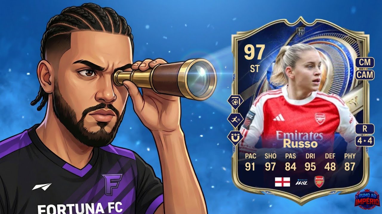 COMEÇOU O TOTY! A MISSÃO É CLARA: ALESSIA RUSSO NO FORTUNA FC | RUMO AO IMPÉRIO