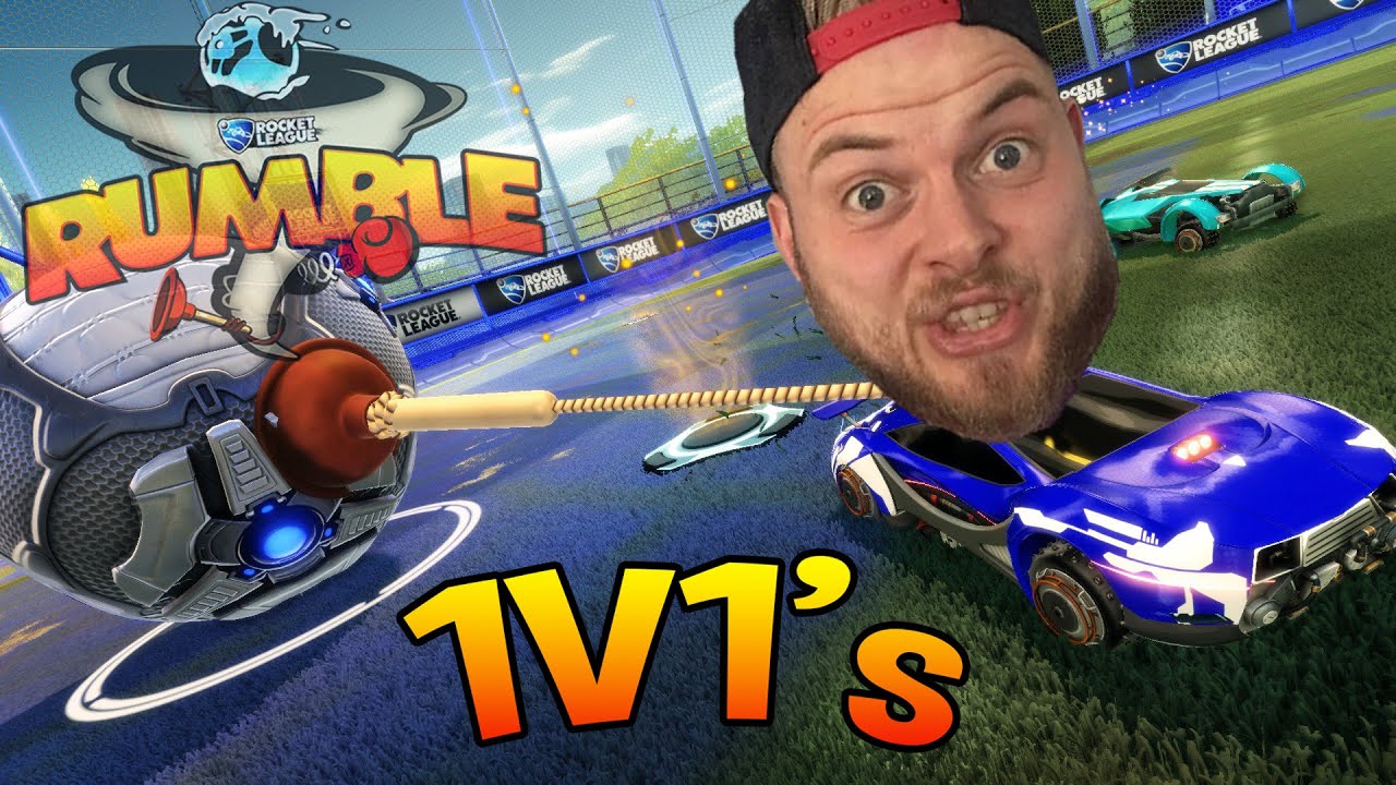 SquiddyPlays - ROCKET LEAGUE RUMBLE! - 1v1 W/Speedy - #2