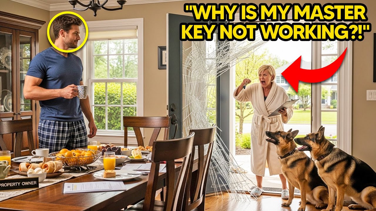 HOA Karen Kicks My Door at 3 AM When Her “Master Key” Doesn't Work — My K-9s Were Ready to Attack!