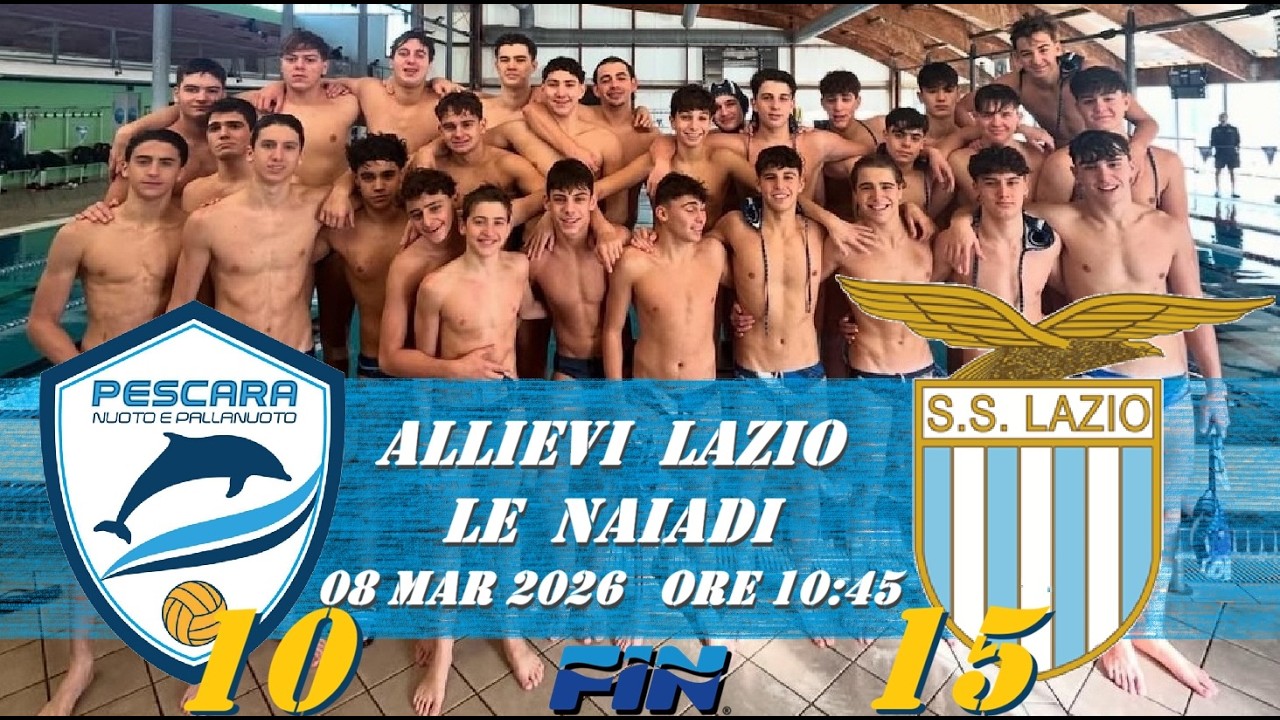 PESCARA PALLANUOTO - SS LAZIO NUOTO