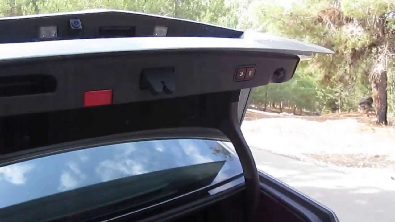 מרצדס e-class תא מטען - סגירה חשמלית