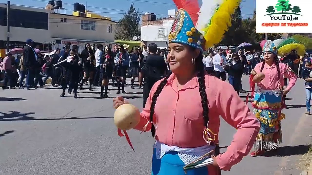el desfile de feria de Trancoso Zacatecas México