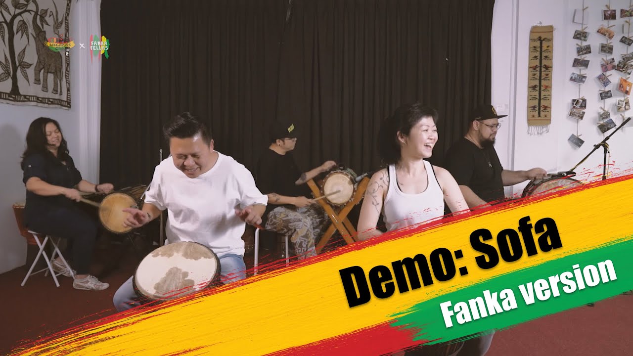 Rhythm: Sofa - Fanka version (Individual djembe dunun demo and performance)