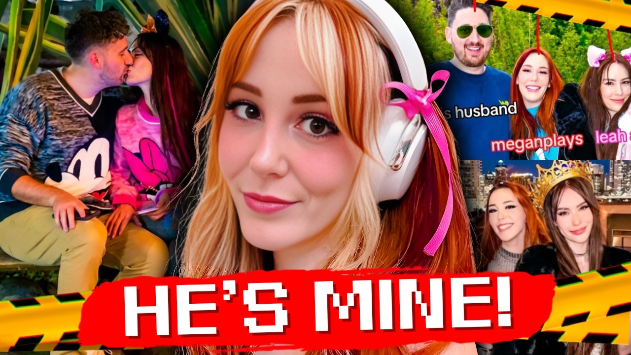 MeganPlays попросили ПОДЕЛИТЬСЯ мужем с Leah Ashe?!