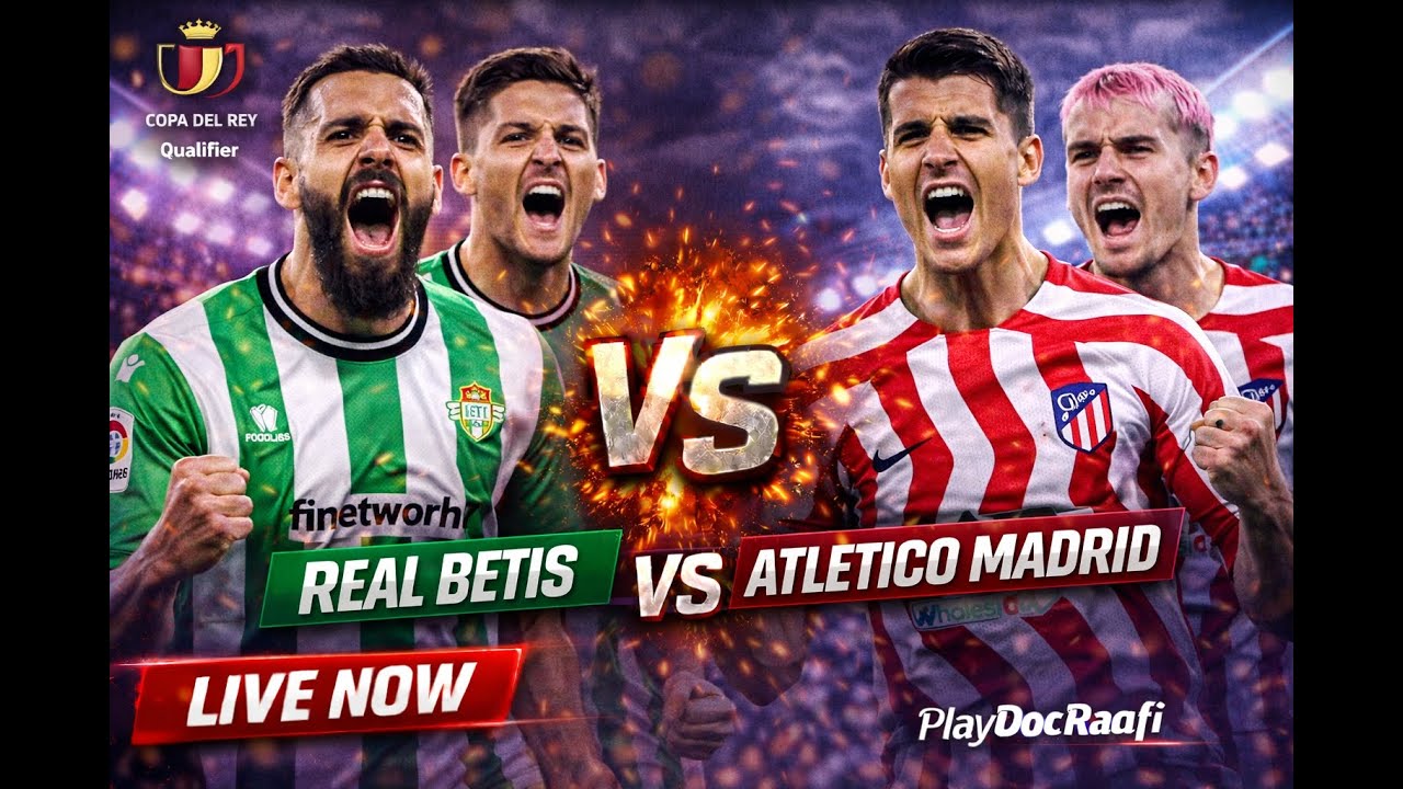 Real Betis v Atlético Madrid Copa del Rey Qualifier EA SPORTS FC 26 #EASportsFC26 #shorts