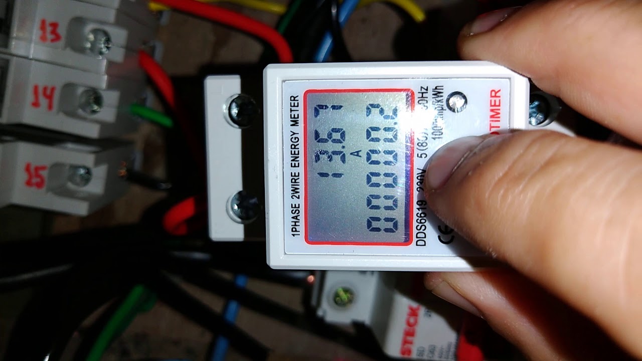 Medidor de consumo de energia Sinotimer DDS6619